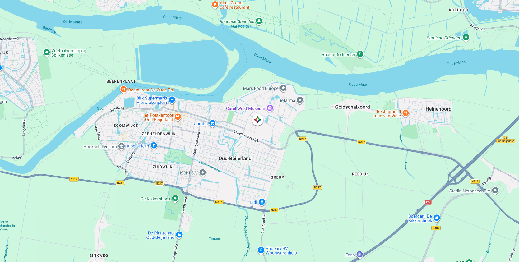 Map showing the location of EMEA Region: The Netherlands